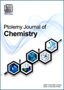 Ptolemy Journal of Chemistry (PJC) - Cover